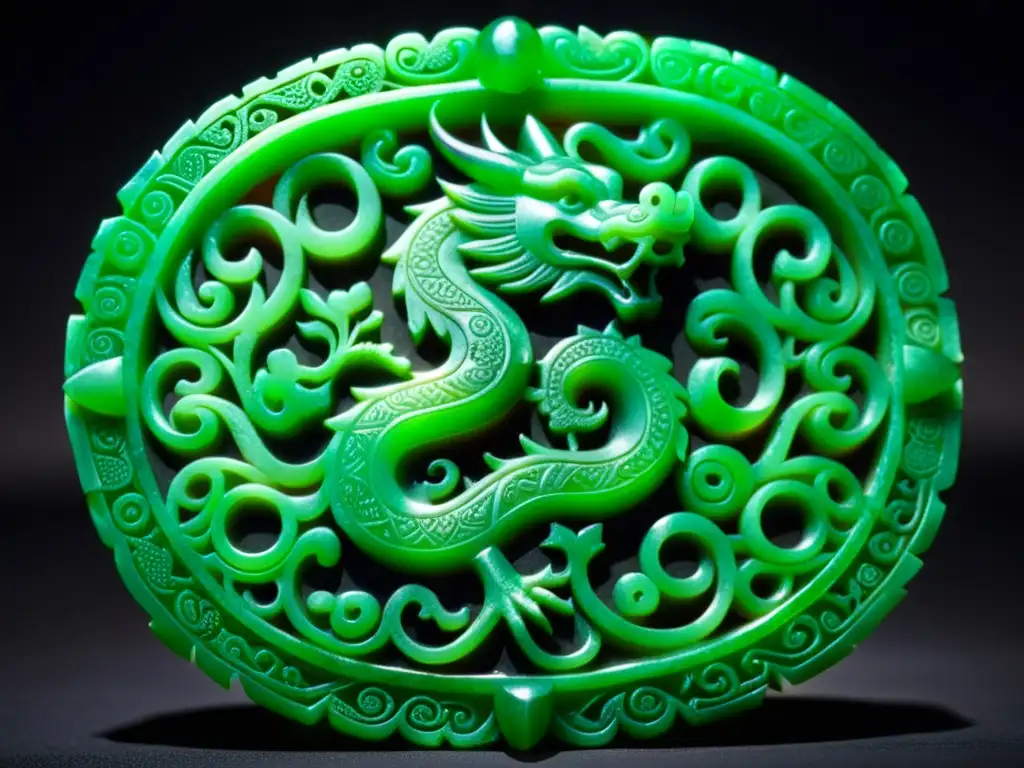 Arte en jade de civilizaciones maya y china: significados y detalles