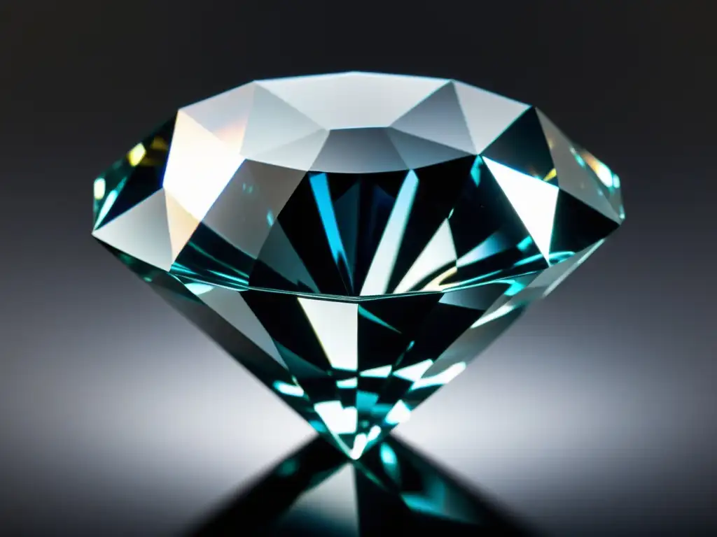 Deslumbrante diamante sin tallar bajo luz natural