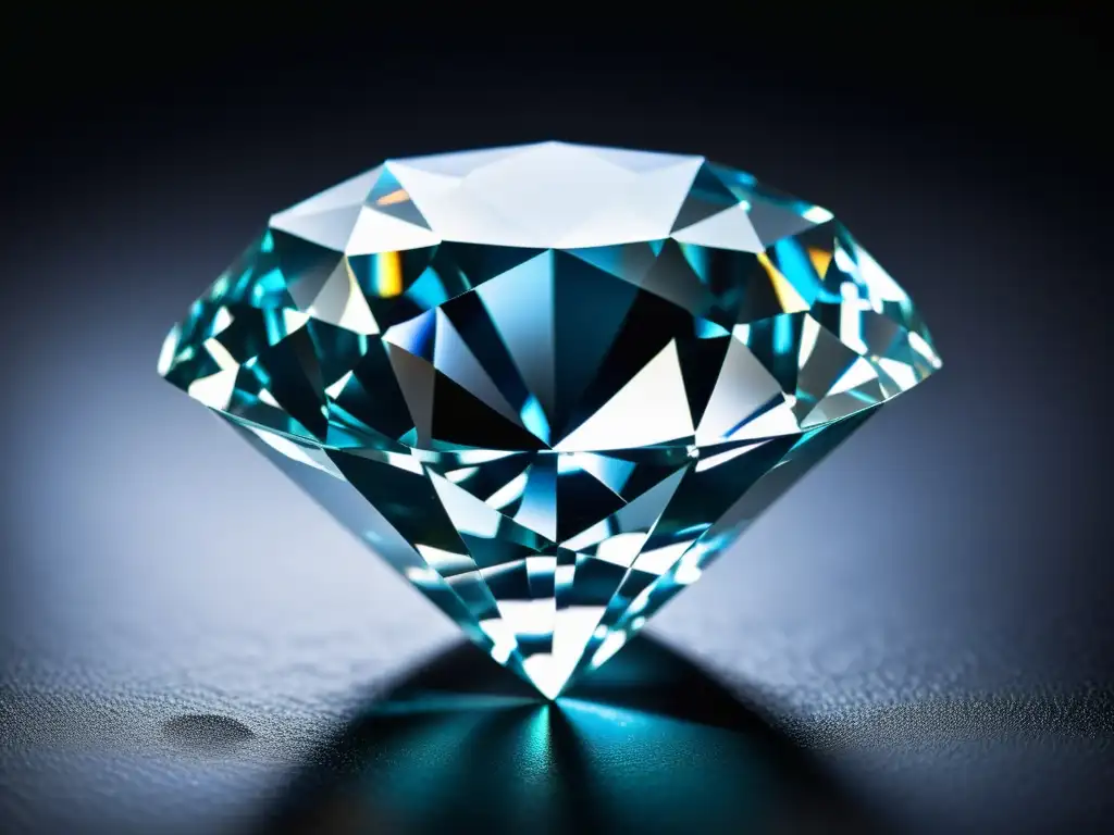 Diamante KohiNoor brillante en detalle, símbolo de historia, controversia política y impacto social