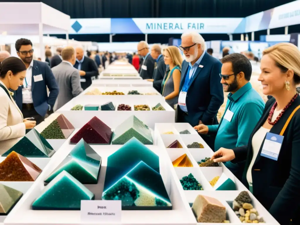 Explorando la diversidad de minerales en ferias comerciales para expandir negocios en el mundo de la mineralogía