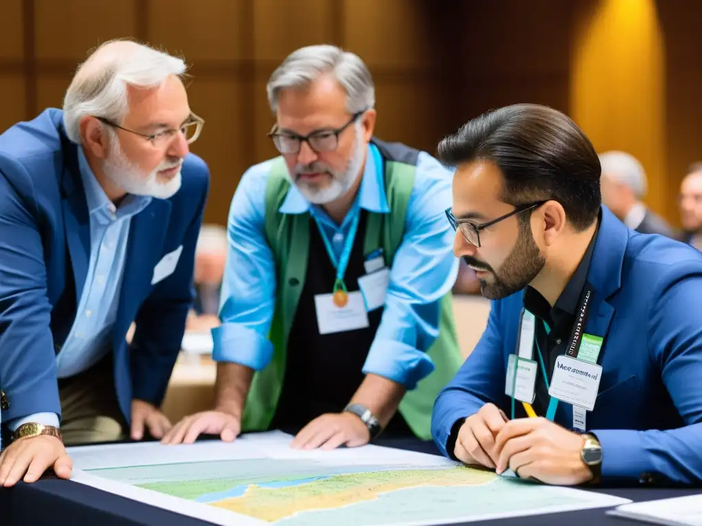 Expertos en geología y minerales se reúnen en una conferencia académica, intercambiando conocimientos y experiencias