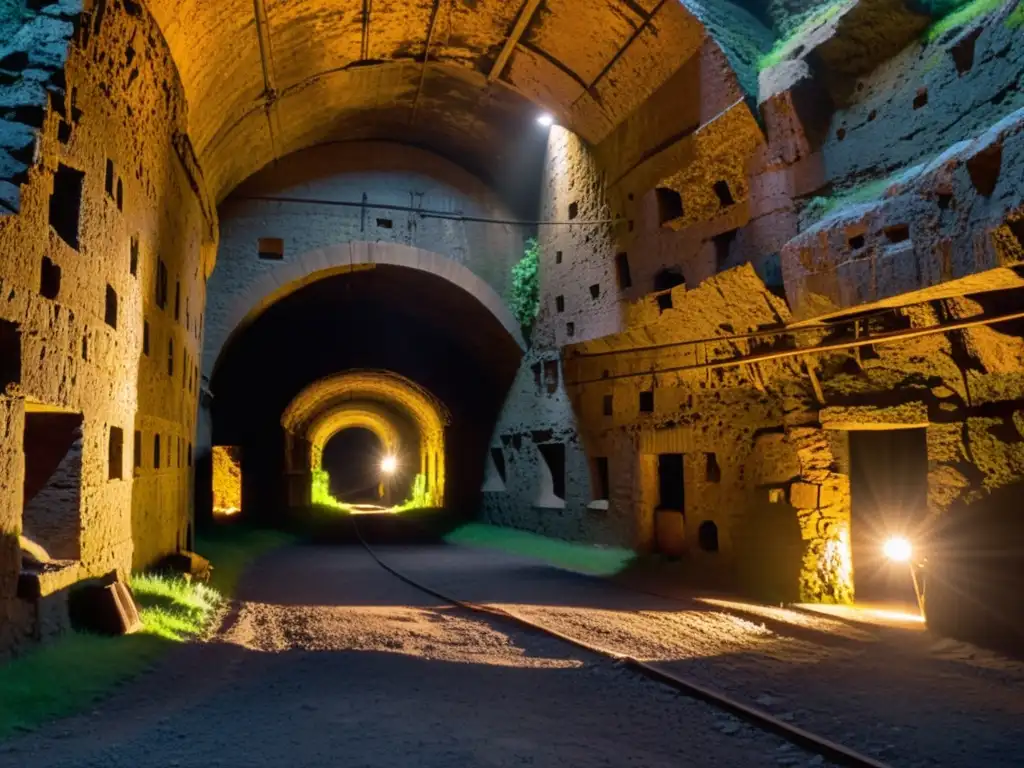 Explora la fascinante atmósfera de una antigua mina de estaño