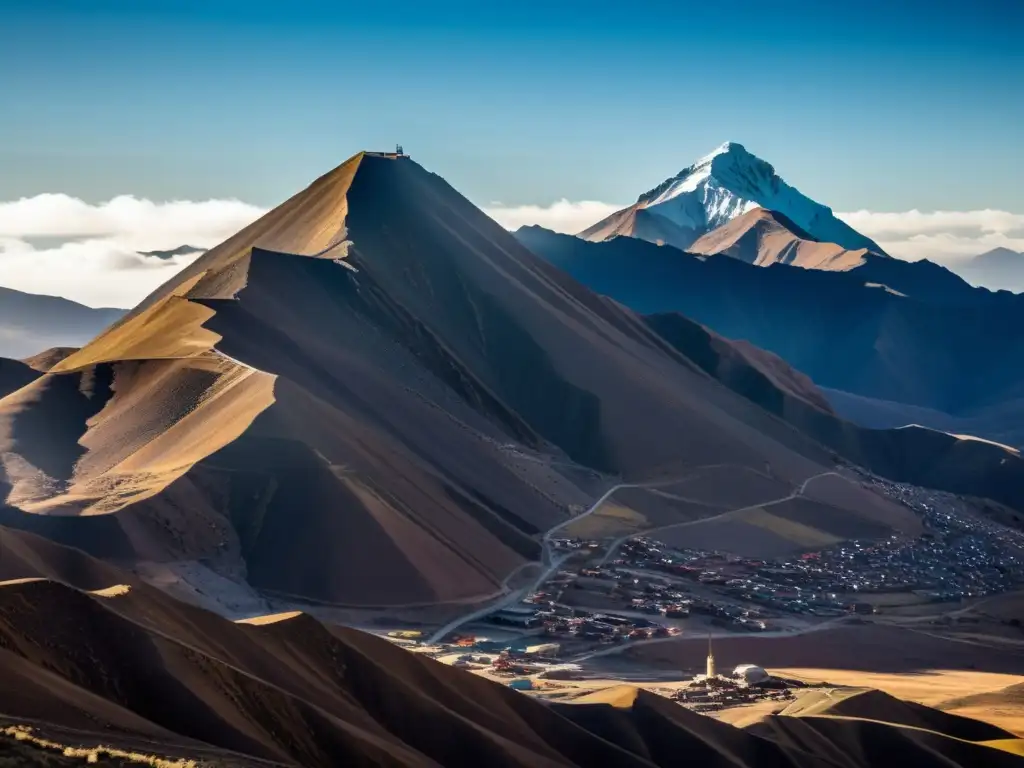 Imagen impactante del Cerro Rico en Potosí, Bolivia