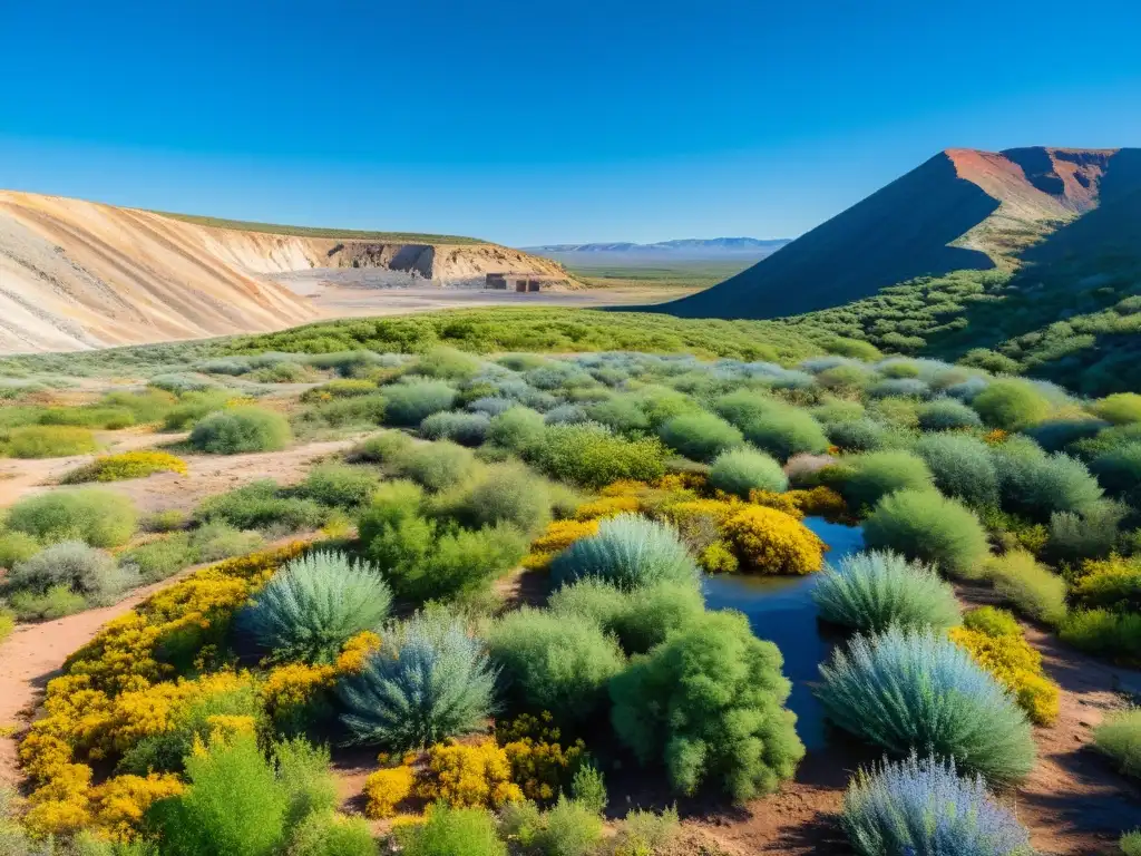 Transformación impresionante de un antiguo yermo minero en un próspero paisaje