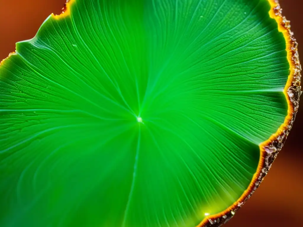 Una impresionante imagen de crisocola verde con patrones intrincados, mostrando su belleza natural y textura única