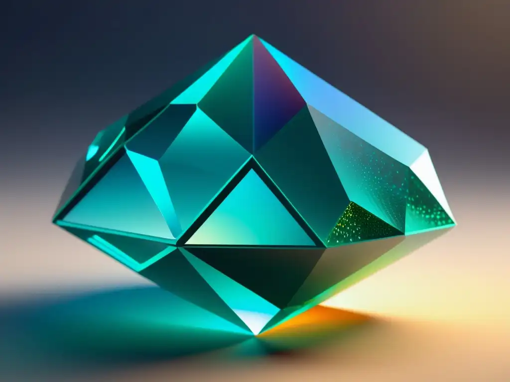 Diseño de gemas AI: Interface 3D futurista Interfaz futurista para modelado de gemas con IA, con visualizaciones 3D detalladas y algoritmos avanzados