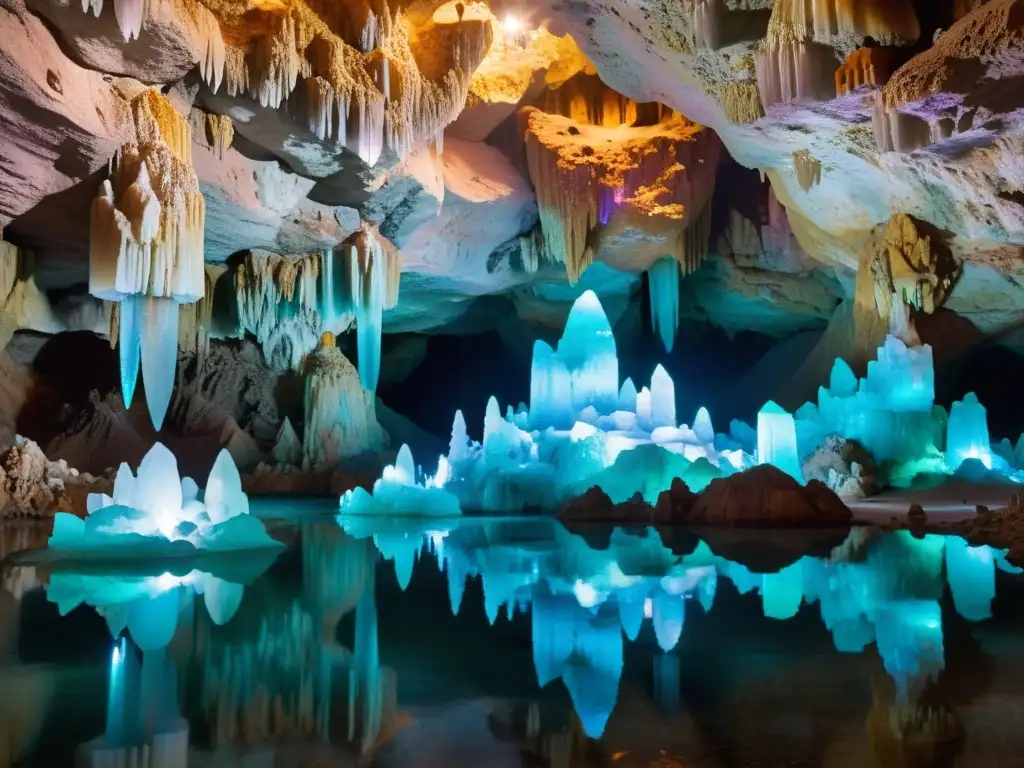 Explora la maravilla de las cavernas de cristal