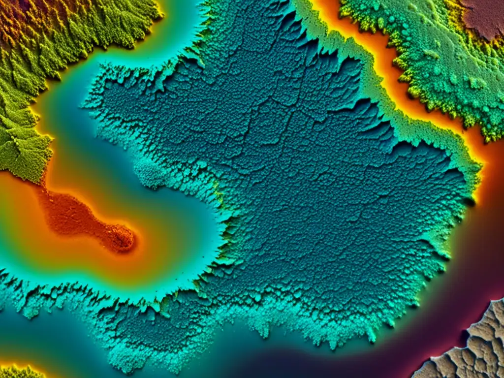 Microfotografía de microscopio electrónico de barrido (SEM) que muestra las propiedades tribológicas de los minerales en detalle