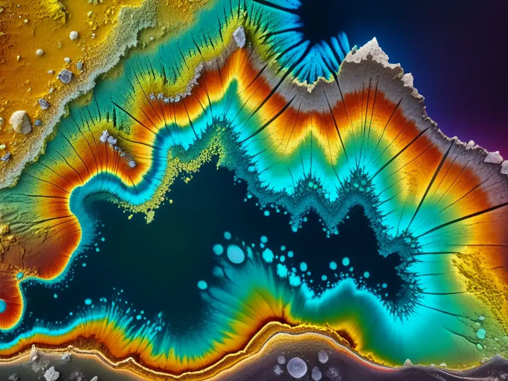 Formación mineral detallada muestra la importancia de la temperatura en su estructura y composición