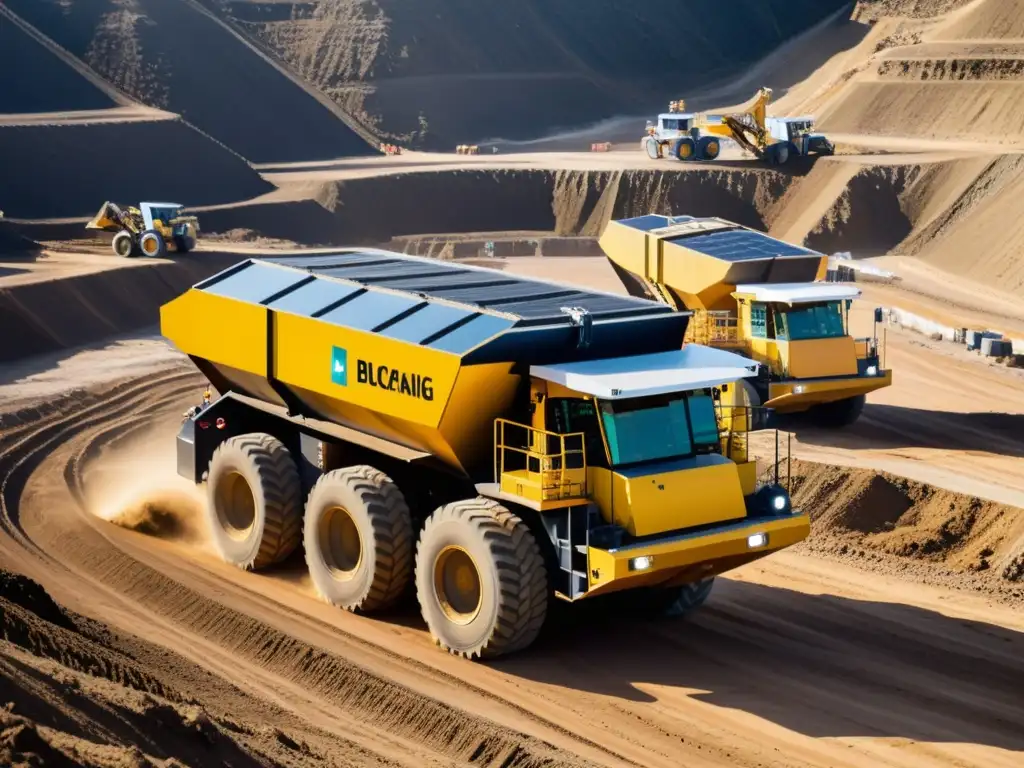 Mineros implementando transparencia blockchain en la minería, revolucionando la cadena de suministro minero