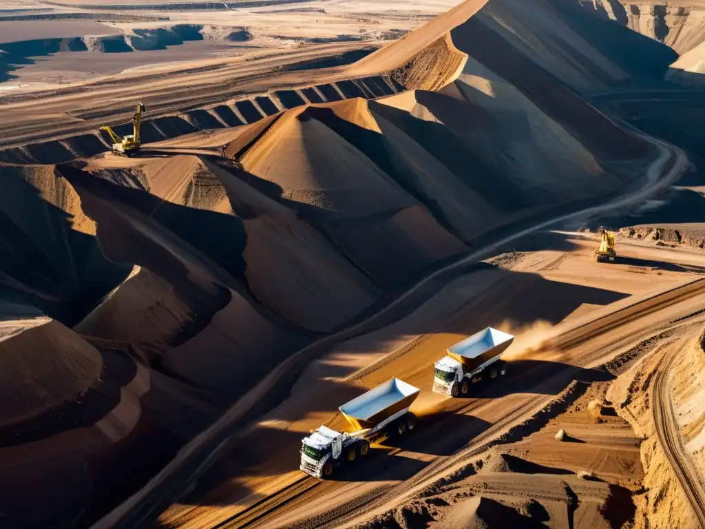 Nuevas certificaciones impulsan transformación en la minería, mostrando operación moderna en paisaje árido