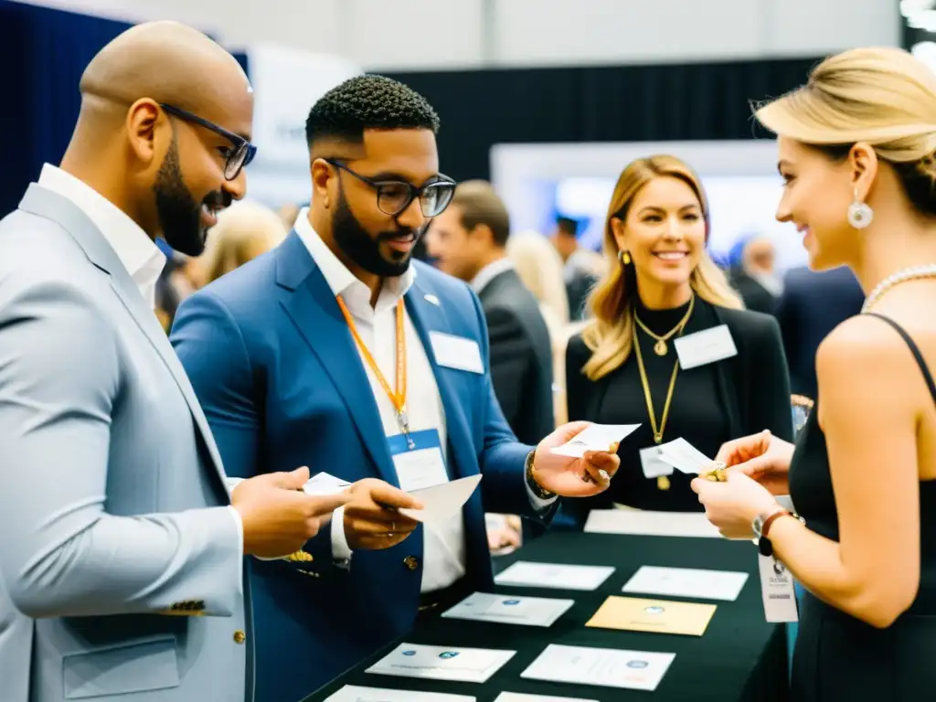 Profesionales de la industria joyera en un animado evento de networking